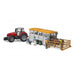 EAN 4001702022273 - BRUDER Livestock trailer with 1 cow parte y accesorio de modelo a escala Tráiler imagen 5