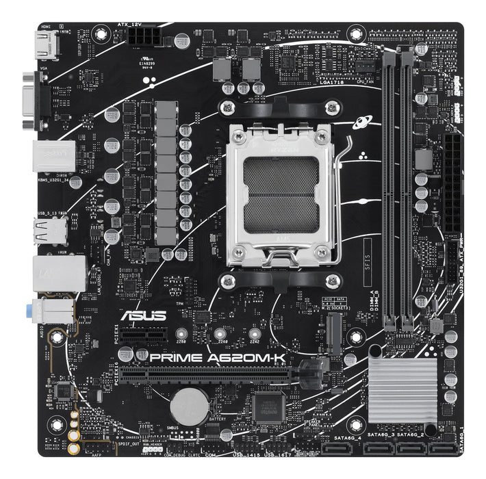 EAN 4711387242087 - ASUS PRIME A620M-K AMD A620 Zócalo AM5 micro ATX imagen 2