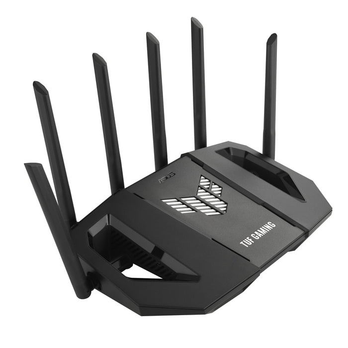 EAN 4711387931851 - ASUS 90IG0A30-MO9C00 router inalámbrico 2.5 Gigabit Ethernet Tribanda (2.4 GHz / 5 GHz / 6 GHz) Negro imagen 10