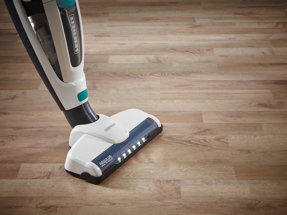 EAN 4006501119254 - Leifheit PowerVac 2in1 Aspiradora escoba 2 en 1 Batería Secar Ciclónico Sin bolsa Negro, Azul, Blanco imagen 34
