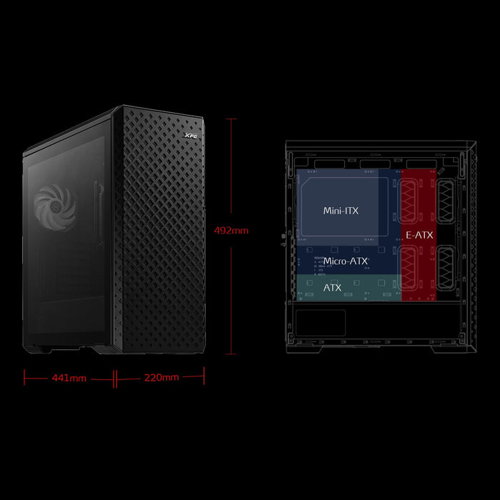 EAN 4710273779775 - XPG DEFENDER PRO Escritorio Negro imagen 5