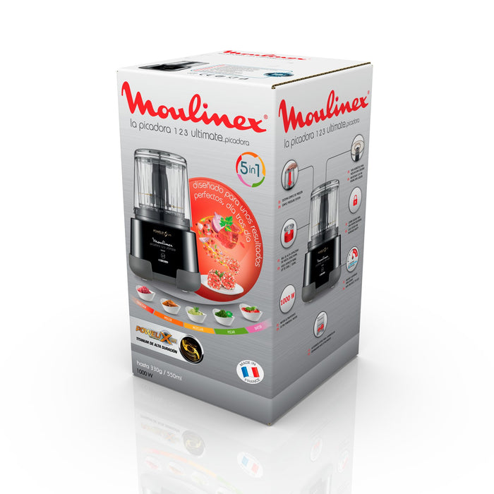 EAN 3045380014824 - Moulinex DP8108 picadora eléctrica de alimentos 550 L 1000 W Negro imagen 8