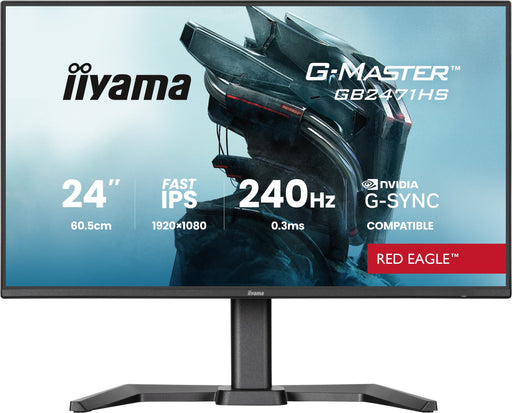 EAN 4948570126392 - iiyama G-MASTER GB2471HS-B1 pantalla para PC 60,5 cm (23.8") 1920 x 1080 Pixeles Full HD Negro imagen 1
