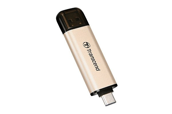 EAN 0760557850328 - Transcend JetFlash 930C unidad flash USB 128 GB USB Type-A / USB Type-C 3.2 Gen 1 (3.1 Gen 1) Oro imagen 3