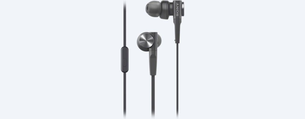 EAN 0027242922518 - Sony MDR-XB55AP auricular y casco Auriculares Alámbrico Dentro de oído Llamadas/Música Negro imagen 1