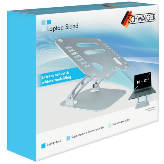 EAN 4004005035384 - Schwaiger LPS1720 513 soporte para ordenador portátil Plata 50,8 cm (20") imagen 7