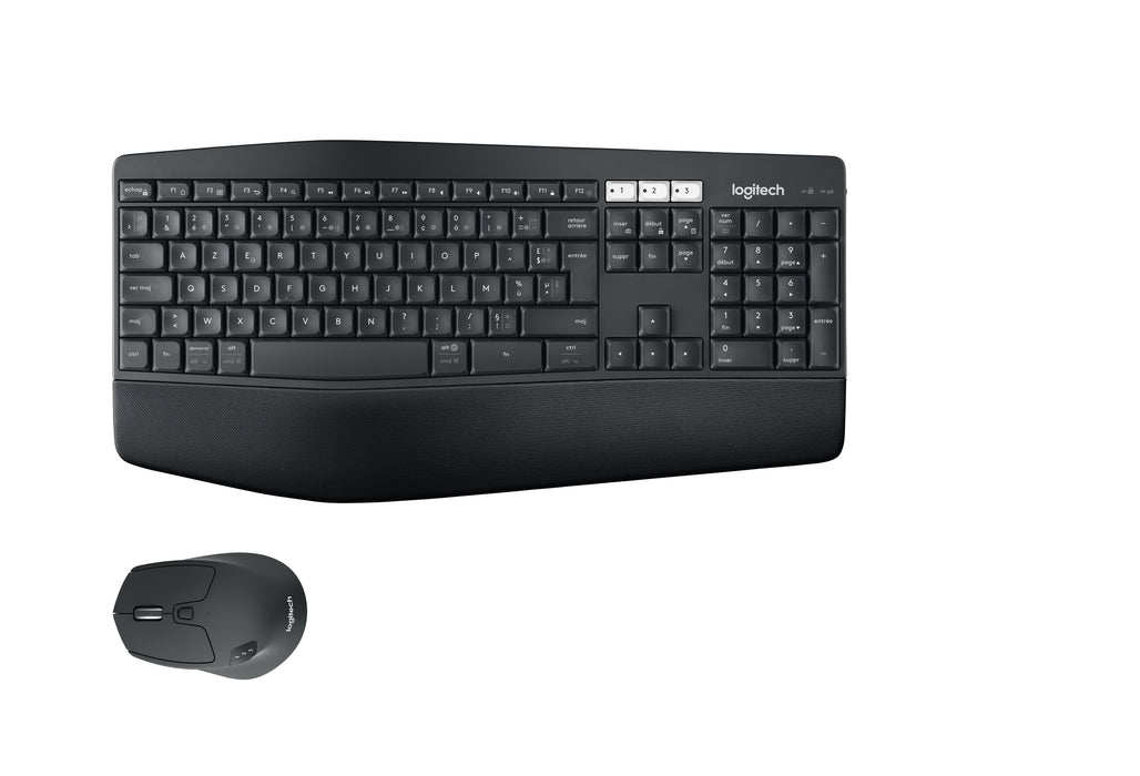 EAN 5099206066830 - Logitech 920-008222 teclado Ratón incluido Universal RF Wireless + Bluetooth AZERTY Francés Negro imagen 1