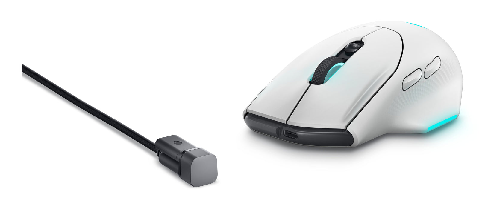 EAN 5397184755952 - Alienware AW620M ratón Juego mano derecha RF Wireless + USB Type-C Óptico 26000 DPI imagen 8