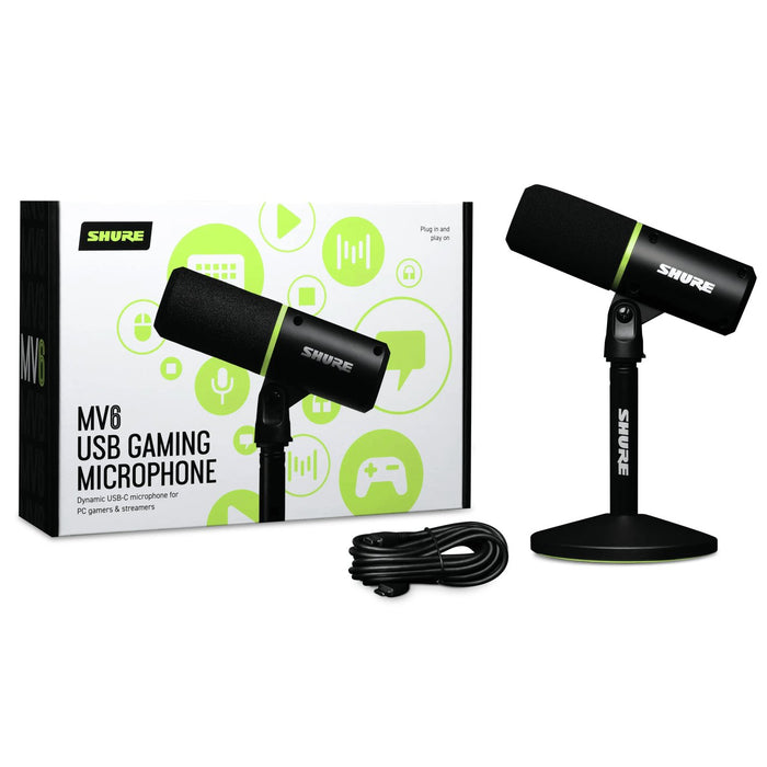 EAN 0042406863353 - Shure MV6 micrófono Negro Micrófono de superficie para mesa imagen 6