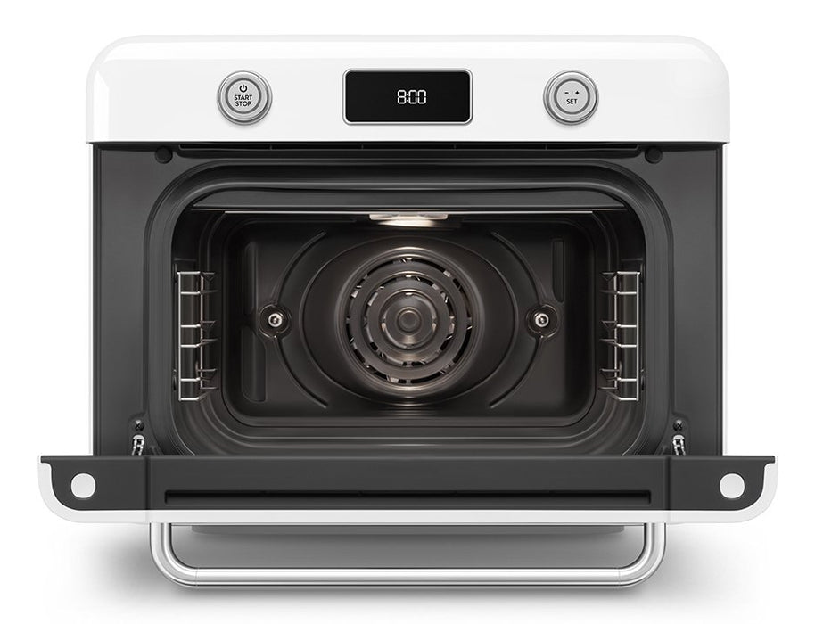 EAN 8017709333843 - Smeg COF01WHEU horno de vapor Pequeño Acero inoxidable, Blanco Botones, Giratorio imagen 4