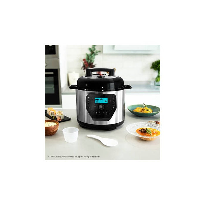 EAN 8435484020336 - Cecotec Olla GM H Deluxe 6 L Negro, Acero inoxidable imagen 3