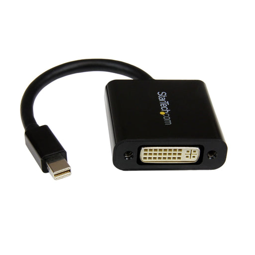 EAN 0065030848695 - StarTech.com MDP2DVI3 adaptador de cable de vídeo 0,13 m DVI-I Negro imagen 1