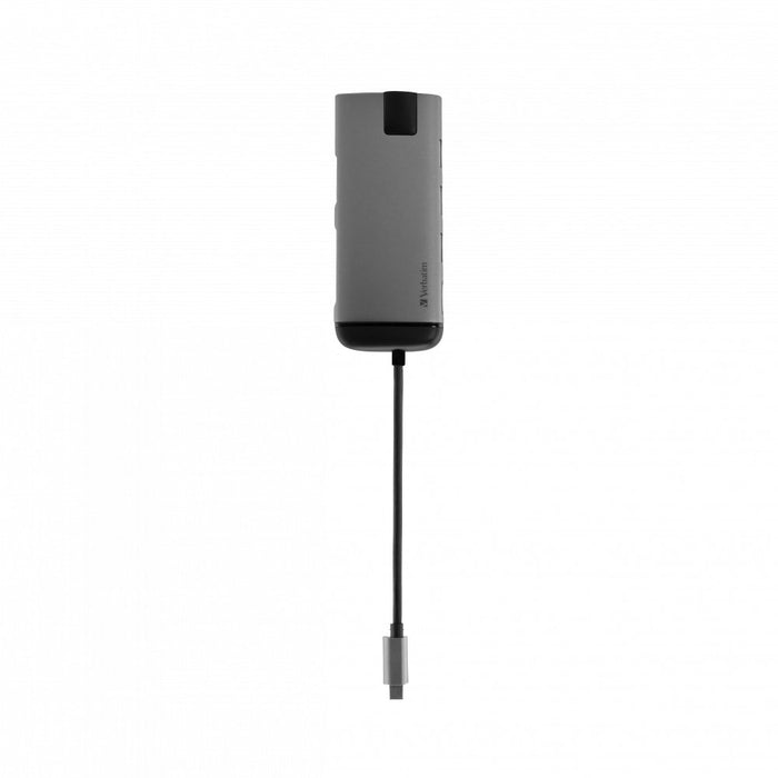 EAN 0023942491422 - Verbatim 49142 base para portátil y replicador de puertos USB 3.2 Gen 1 (3.1 Gen 1) Type-C Negro, Plata imagen 5
