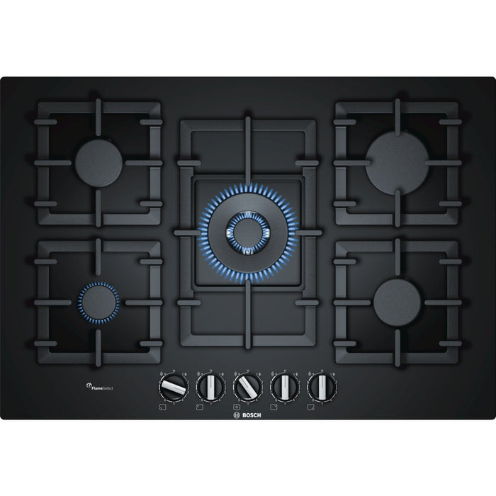 EAN 4242002914985 - Bosch Serie 6 PPQ7A6B90 hobs Negro Integrado Encimera de gas 5 zona(s) imagen 1