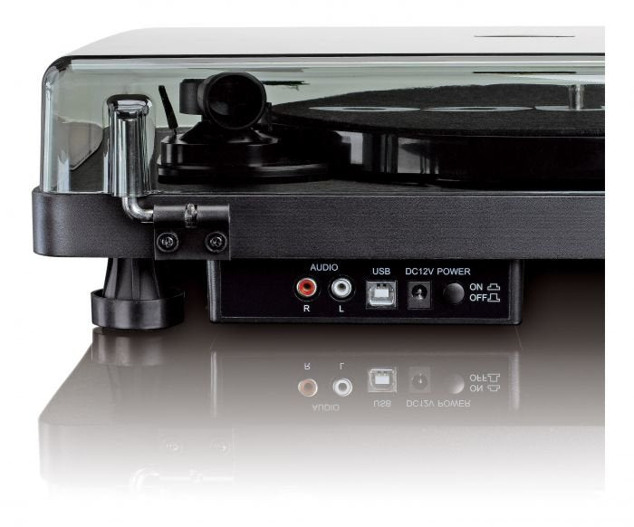 EAN 8711902037552 - Lenco L-30BK tocadisco Tocadiscos de tracción por correa Negro Semiautomático imagen 6