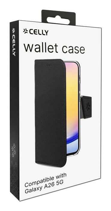 EAN 8021735220688 - Celly WALLY funda para teléfono móvil 17 cm (6.7") Funda cartera Negro imagen 6