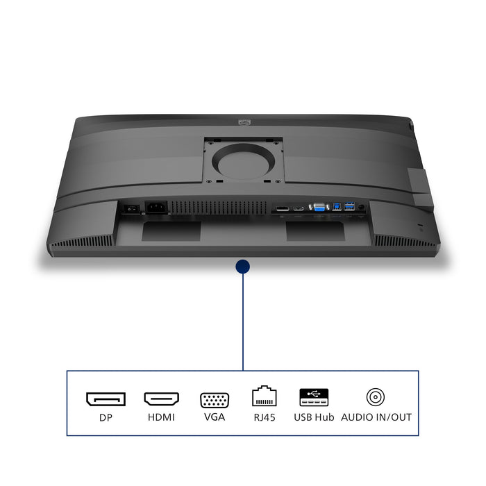 EAN 8721038003727 - Philips 4000 series 24B2N4200/00 pantalla para PC 60,5 cm (23.8") 1920 x 1080 Pixeles Full HD LCD Gris imagen 2