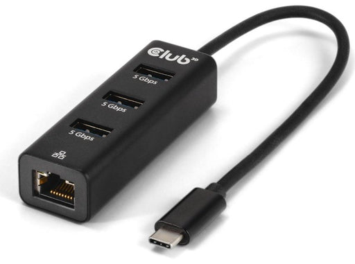 EAN 8719214473167 - CLUB3D CSV-1549 hub de interfaz USB Tipo C 5000 Mbit/s Negro imagen 2