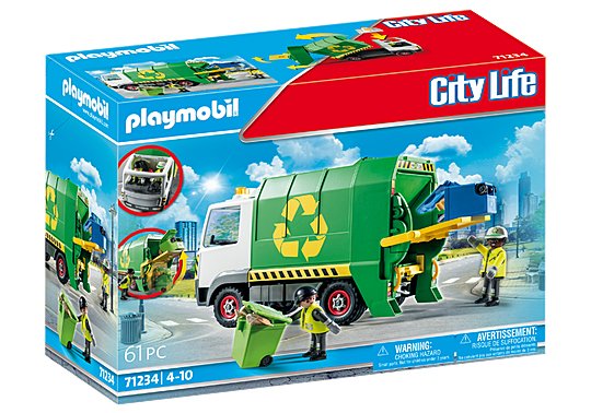 EAN 4008789712349 - Playmobil City Life Recycling Truck imagen 1