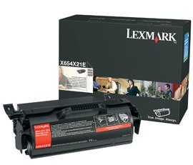 EAN 0734646073974 - Lexmark X654, X656, X658 Extra High Yield Print Cartridge cartucho de tóner Original Negro imagen 1
