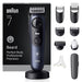 EAN 8700216428415 - Braun BeardTrimmer 7 80789809 depiladora para la barba AC/Batería 40 2 cm Mojado y seco Azul oscuro imagen 1