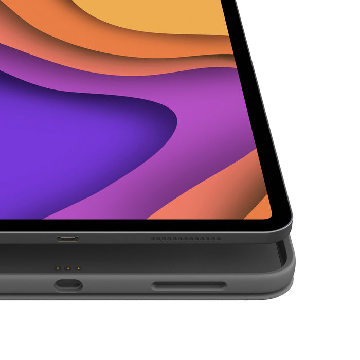 EAN 5099206093430 - Logitech Folio Touch QWERTZ Alemán Smart Connector Gris imagen 3