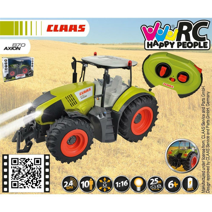 EAN 4008332344249 - Happy People 1032173802 modelo controlado por radio Tractor Motor eléctrico 1:16 imagen 6