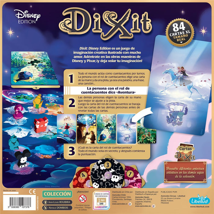 EAN 3558380106906 - Asmodee Dixit Disney Dixit Disney 30 min Juego de mesa Estrategia imagen 2