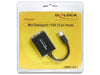 EAN 4043619652563 - DeLOCK 65256 adaptador de cable de vídeo 0,18 m Mini DisplayPort VGA (D-Sub) Negro imagen 2