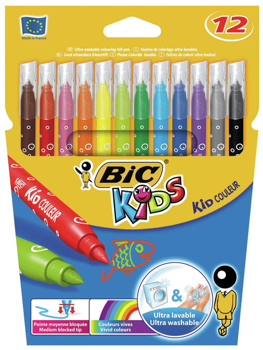 EAN 3270220002727 - BIC Kid Couleur rotulador 12 pieza(s) imagen 1