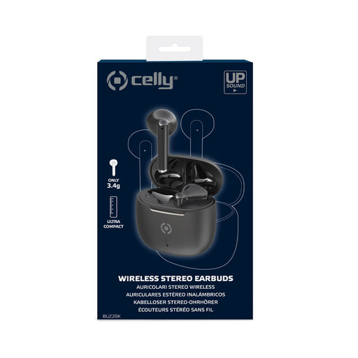 EAN 8021735200611 - Celly BUZ2 Auriculares True Wireless Stereo (TWS) Dentro de oído Llamadas/Música USB Tipo C Bluetooth Neg imagen 2