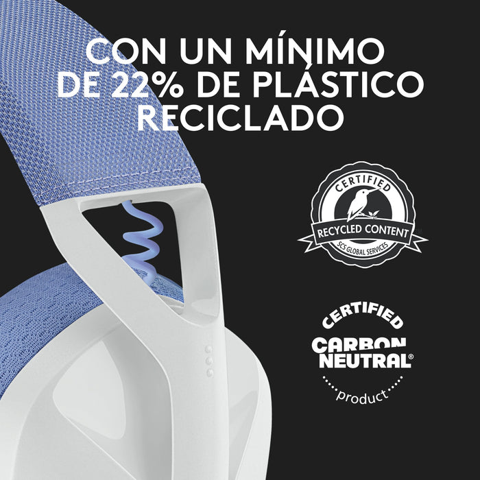 EAN 5099206097490 - Logitech G 981-001074 auricular y casco Auriculares Inalámbrico Diadema Juego Bluetooth Blanco imagen 15