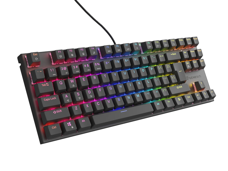 EAN 5901969432947 - GENESIS Thor 303 TKL teclado Juego USB QWERTY Internacional de EE.UU. Negro imagen 1