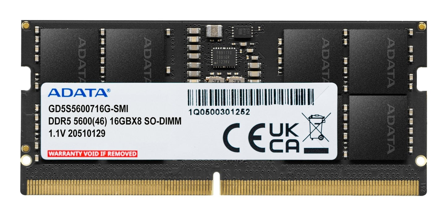 EAN 4711085946041 - ADATA Gold módulo de memoria 16 GB 1 x 16 GB DDR5 5600 MT/s imagen 1