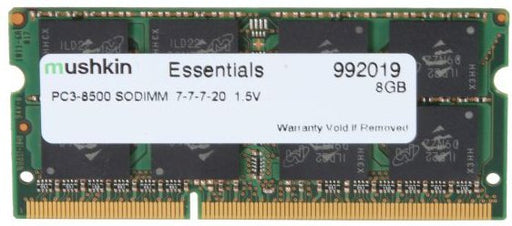 EAN 0846651016416 - Mushkin SO-DIMM 8GB DDR3 Essentials módulo de memoria 1 x 8 GB imagen 1