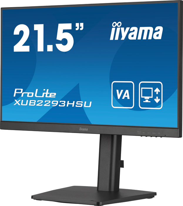 EAN 4948570124572 - iiyama ProLite XUB2293HSU-B7 pantalla para PC 54,6 cm (21.5") 1920 x 1080 Pixeles Full HD LED Negro imagen 5