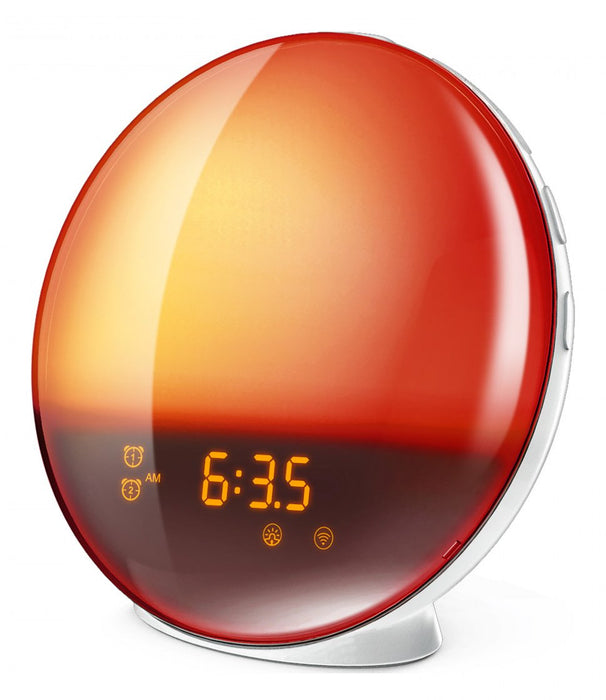 EAN 8426801166493 - Muvit MIOLAMP005 despertador Reloj despertador digital Blanco imagen 3