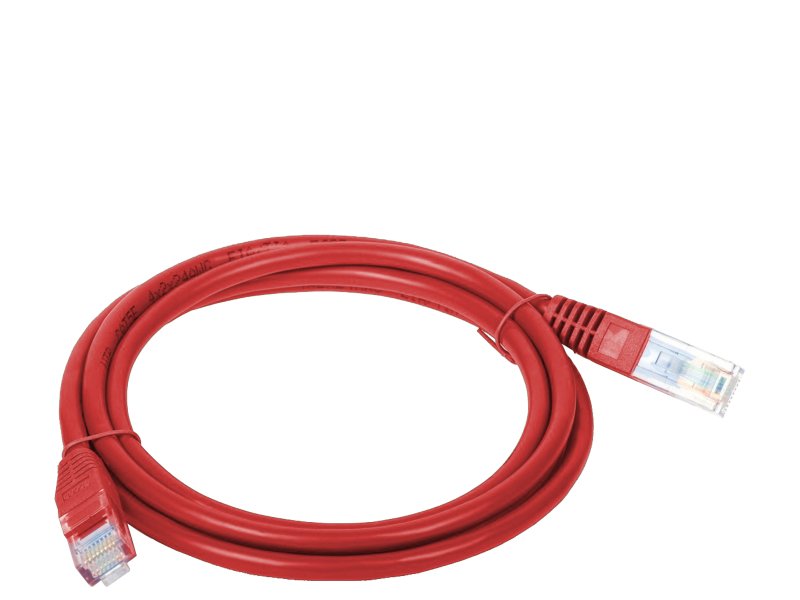 EAN 5901738551800 - Alantec KKU5CZE1 cable de red Rojo 1 m Cat5e U/UTP (UTP) imagen 1