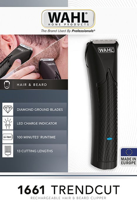EAN 5996415033649 - Wahl 1661 Trendcut Batería 13 2,5 cm Negro imagen 4