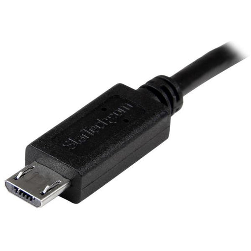 EAN 0065030863186 - StarTech.com UUUSBOTG8IN cable USB 0,203 m Micro-USB B Negro imagen 2