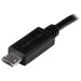 EAN 0065030863186 - StarTech.com UUUSBOTG8IN cable USB 0,203 m Micro-USB B Negro imagen 2