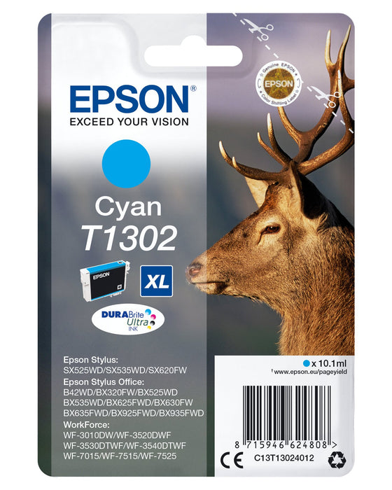 EAN 8715946624808 - Epson Stag T1302 cartucho de tinta 1 pieza(s) Original Alto rendimiento (XL) imagen 1