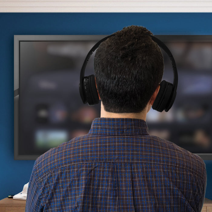 EAN 8099990147132 - Techmade TM-YH690 auricular y casco Auriculares Inalámbrico Diadema Música/uso diario Negro imagen 6