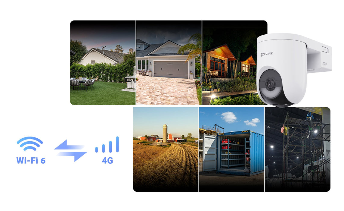 EAN 6941545641386 - EZVIZ HB8 Lite 4G+Wifi Torreta Cámara de seguridad IP Exterior 2560 x 1440 Pixeles Pared imagen 37