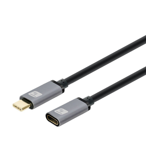 EAN 8059018364361 - Techly ICOC MUSB322-CMF-010 cable USB USB 3.2 Gen 2 (3.1 Gen 2) 1 m USB C Negro, Gris imagen 1