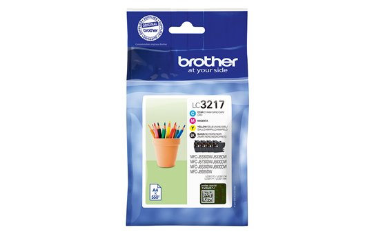 EAN 4977766779159 - Brother LC-3217 cartucho de tinta Original Negro, Cian, Magenta, Amarillo imagen 1