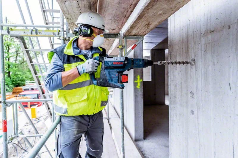 EAN 4059952508023 - Bosch GBH 18V-45 C Professional 305 RPM SDS Max 8 kg Negro, Azul, Rojo imagen 5