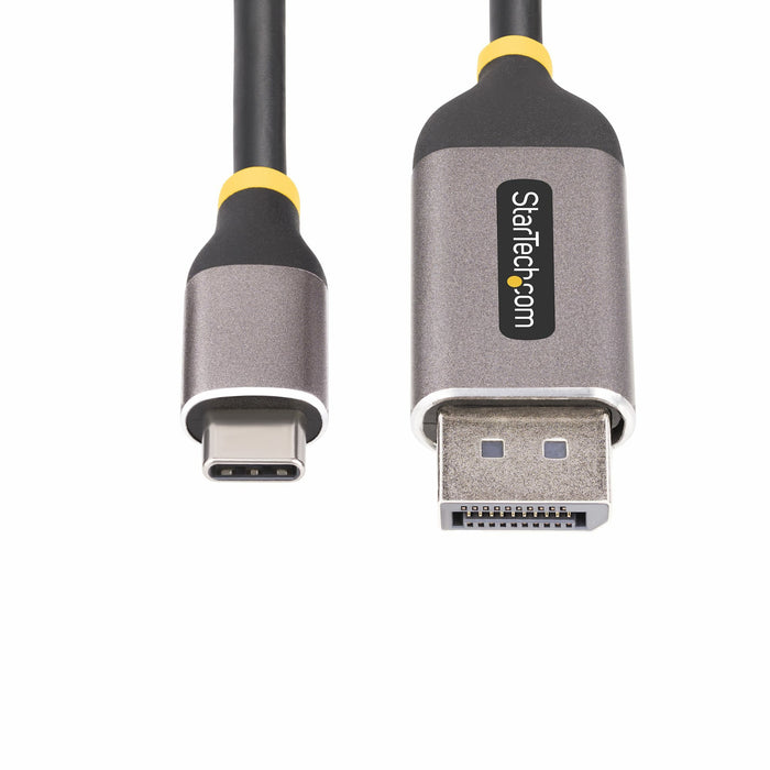 EAN 0065030901291 - StarTech.com 142-USBC-DP-8K-10F adaptador de cable de vídeo Negro, Gris imagen 4