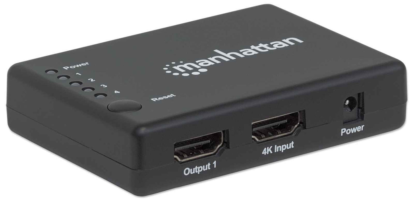 EAN 0766623207706 - Manhattan 207706 divisor de video HDMI 4x HDMI imagen 2