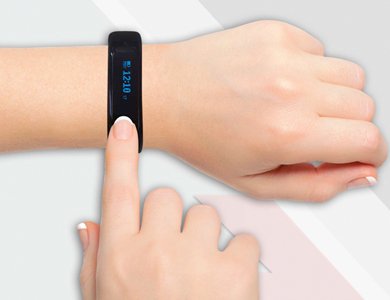 EAN 4260090615737 - A-Rival Qairós OLED Pulsera de actividad IPX7 Negro imagen 2